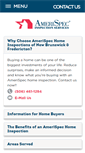 Mobile Screenshot of homeinspectionnewbrunswick.com