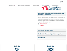 Tablet Screenshot of homeinspectionnewbrunswick.com